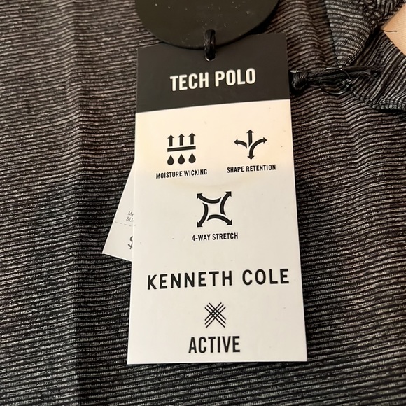 Kenneth Cole Tech Polo Shirt - Picture 7 of 8